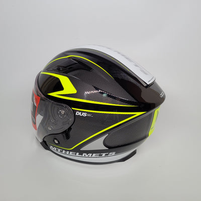 MT Helmets Avenue SV Civvy D3 Gloss Yellow Helmet
