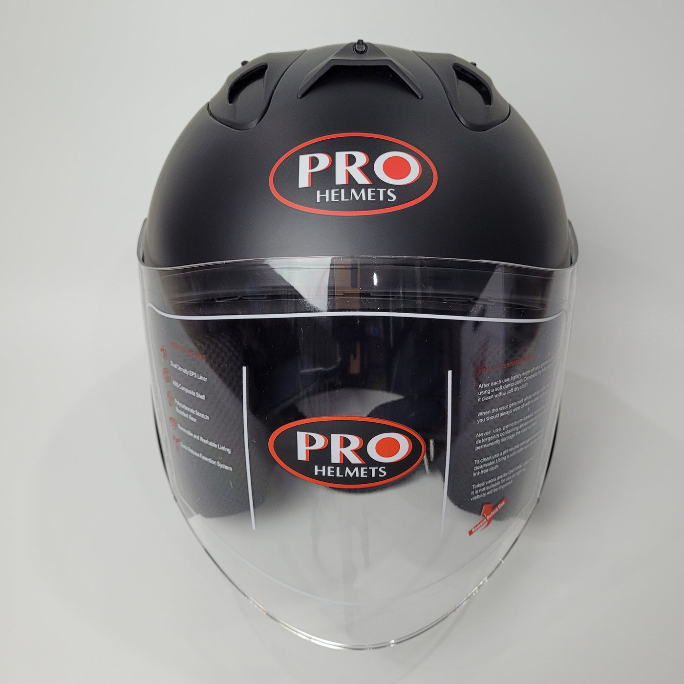 Pro 66 Matt Black Helmet