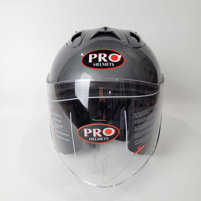 Pro 66 Gloss Titanium Helmet