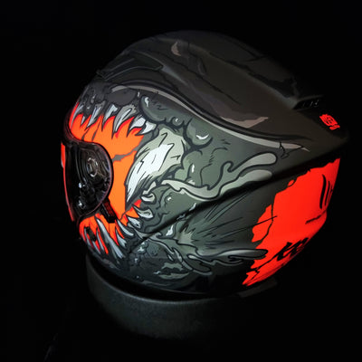[Limited Edition] MT Helmets Avenue SV Kraken A1 Matt Black Helmet