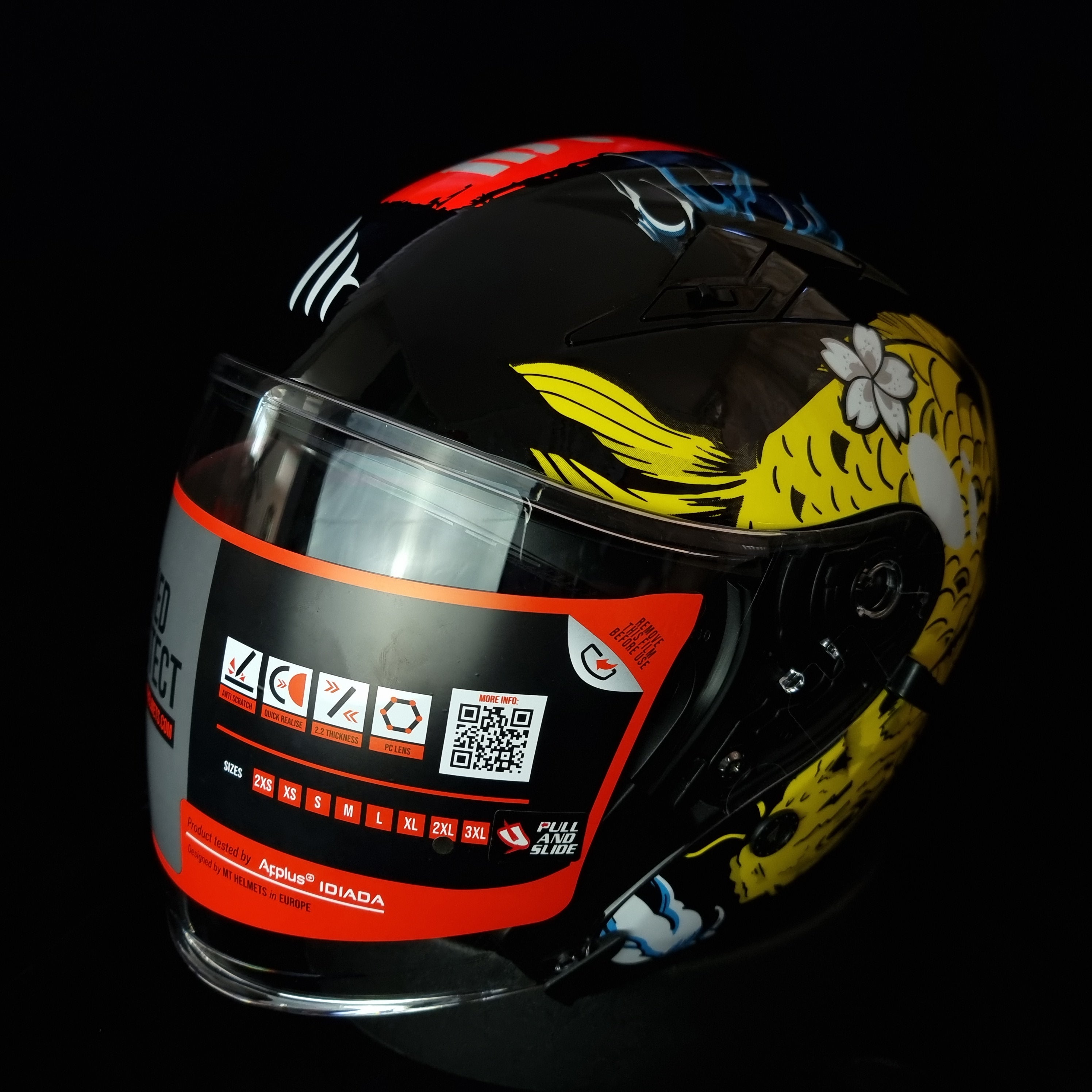 [Limited Edition] MT Helmets Avenue SV KRPA A1 Gloss Black Helmet