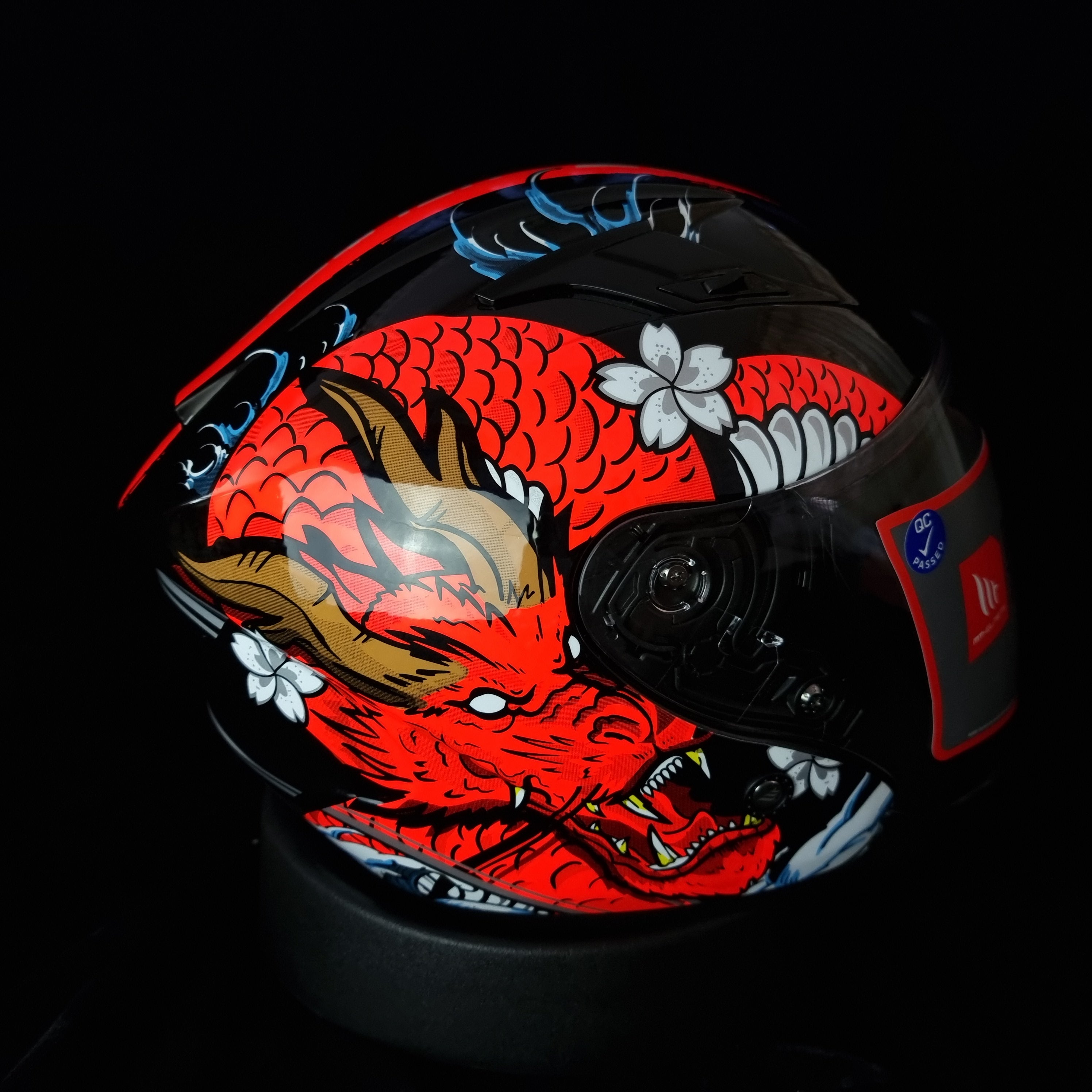 [Limited Edition] MT Helmets Avenue SV KRPA A1 Gloss Black Helmet