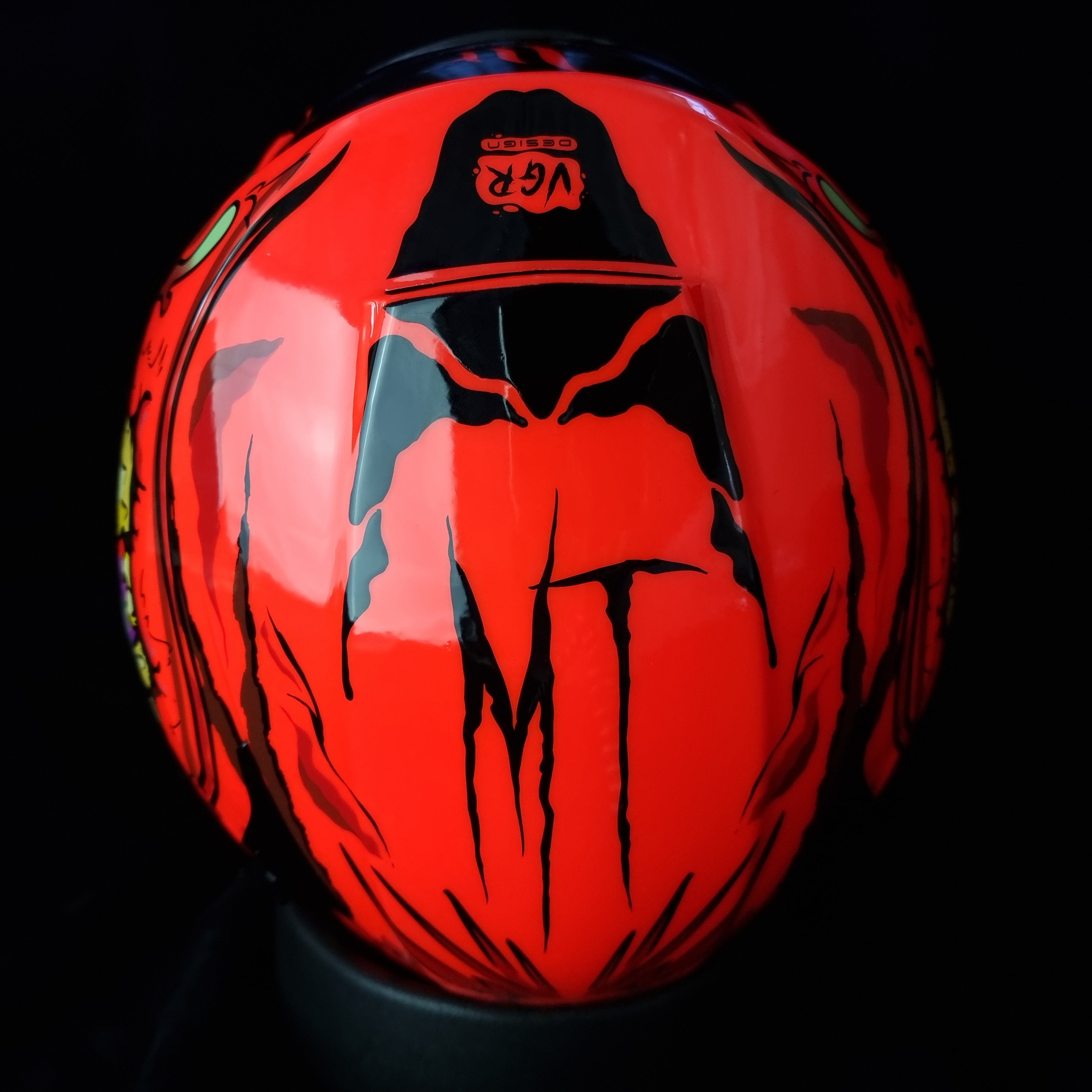 [Limited Edition] MT Helmets Avenue SV Kraken A5 Gloss Red Helmet