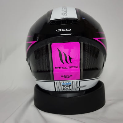 MT Helmets Avenue SV Civvy Gloss Pink Helmet