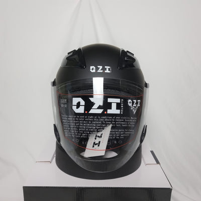 OZI 22 Matt Black Helmet