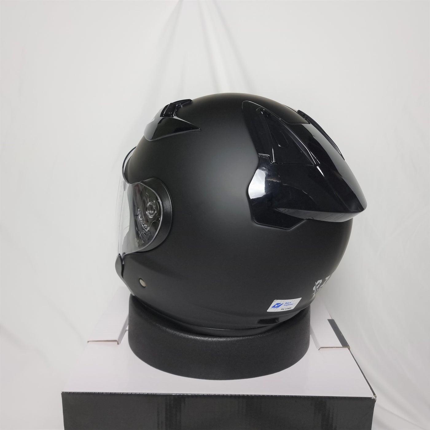 OZI 22 Matt Black Helmet