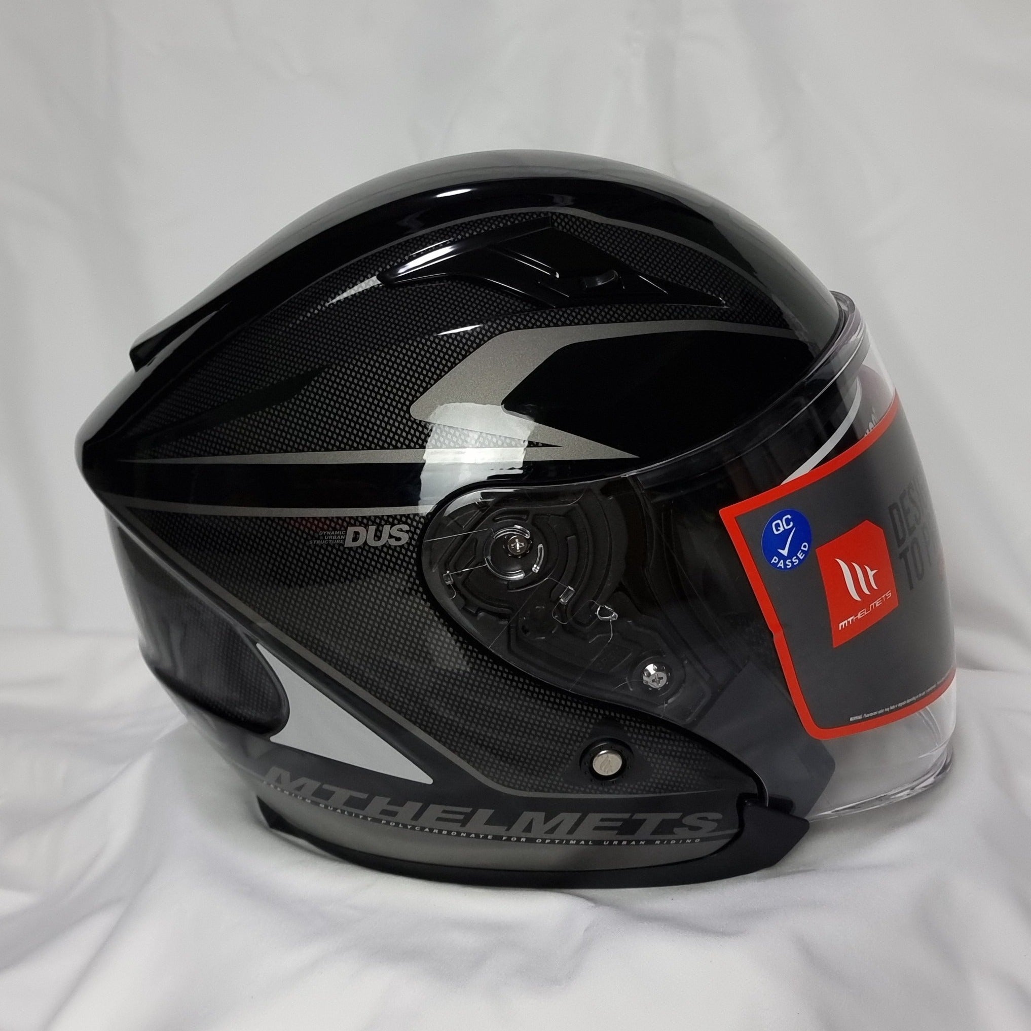 MT Helmets Avenue SV Civvy A1 Gloss Black Helmet