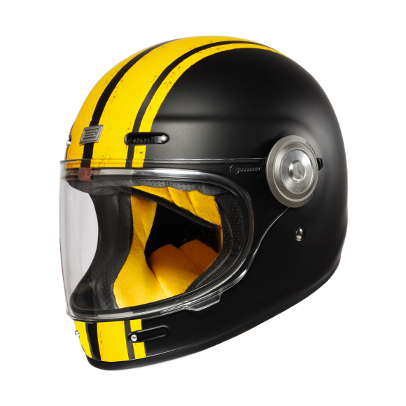 Origine Vega Custom Yellow Black Helmet