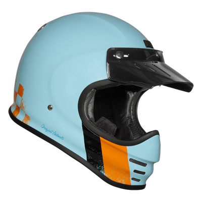 Origine Virgo Danny Gloss Light Blue Helmet