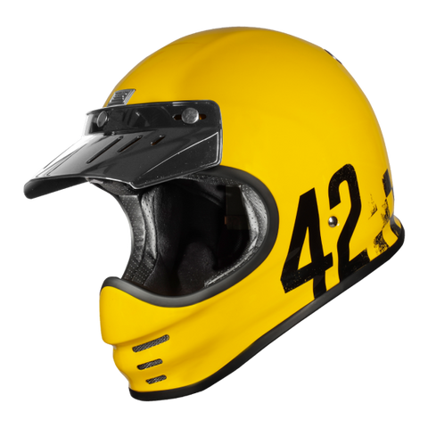 Origine Virgo Danny Gloss Yellow Helmet