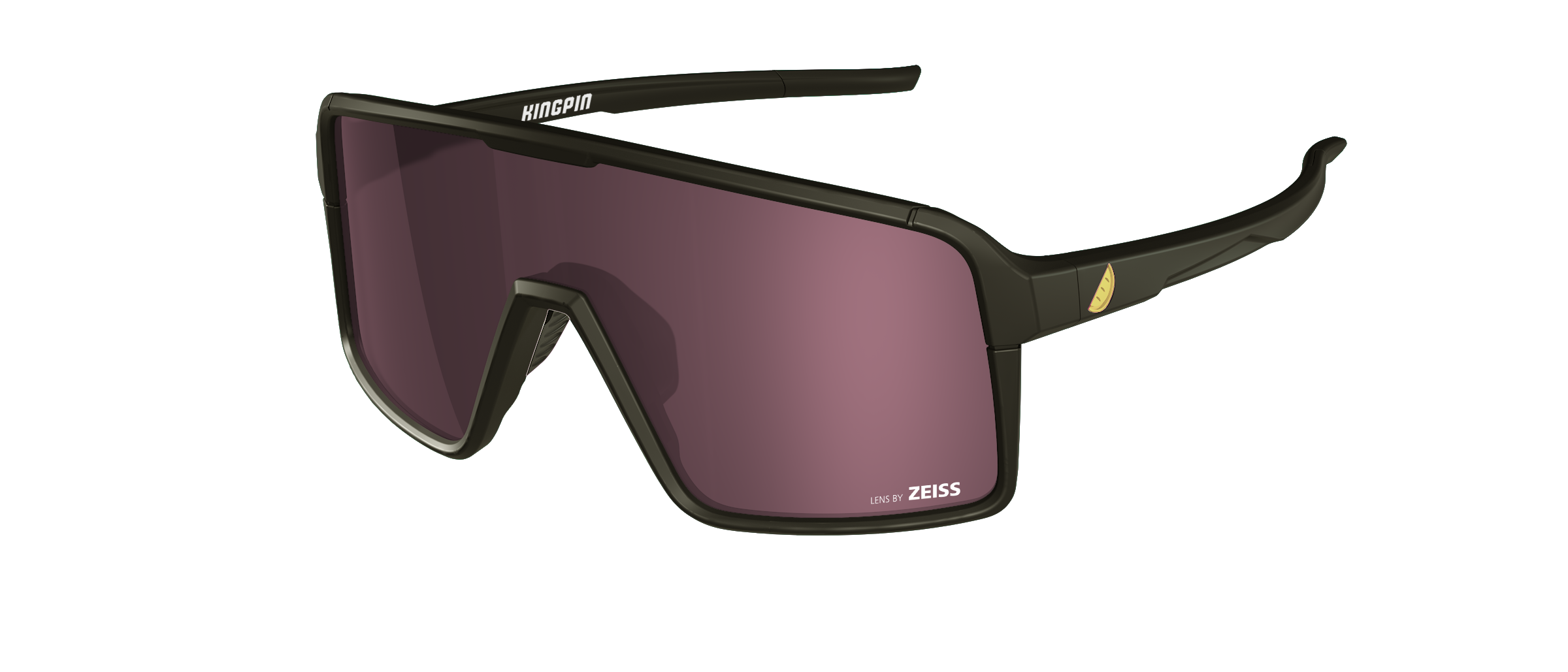 Melon Kingpin Sunglasses (Trail) All Black/Gold/Amber