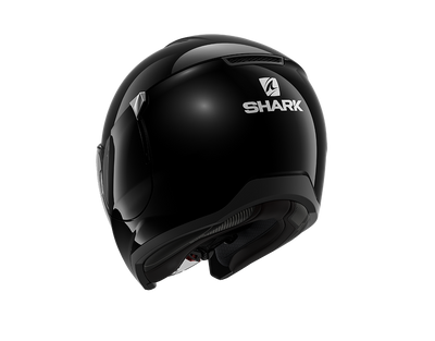 Shark City Cruiser Blank Black Helmet (BLK)