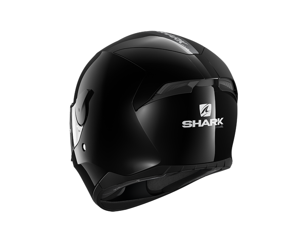 Shark D-Skwal 2 Blank Black Helmet (BLK)