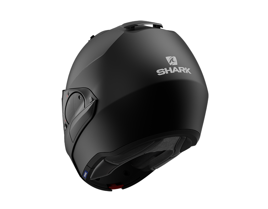 Shark Evo ES Blank Mat Black Helmet (KMA)