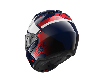 Shark EVO GT Tekline Blue White Red Helmet (BUR)