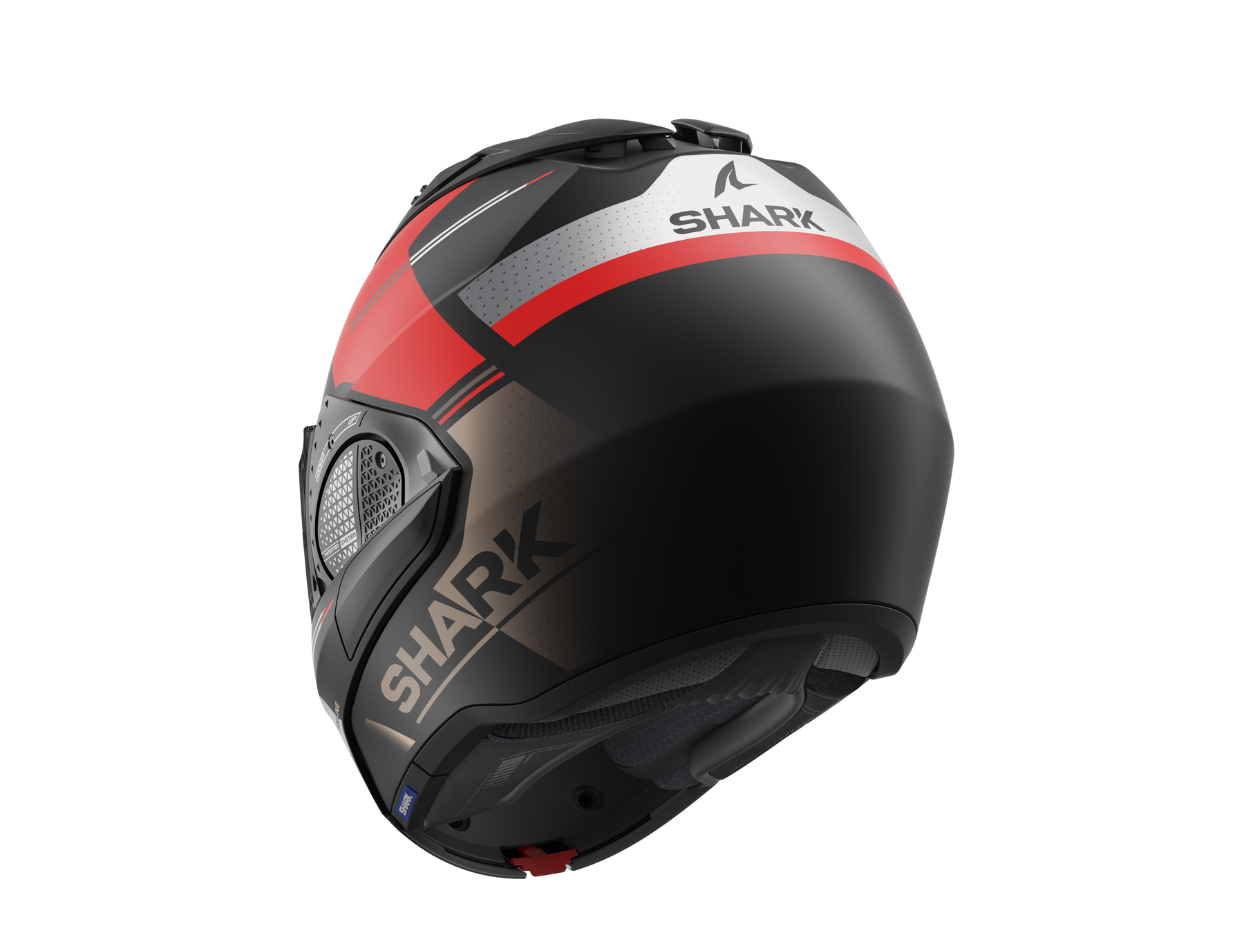 Shark EVO GT Tekline Matt Black Grey Helmet (KUR) Regina Specialties