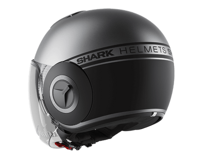 Shark Nano Street Neon Mat Anthracite Black Helmet (AKK)
