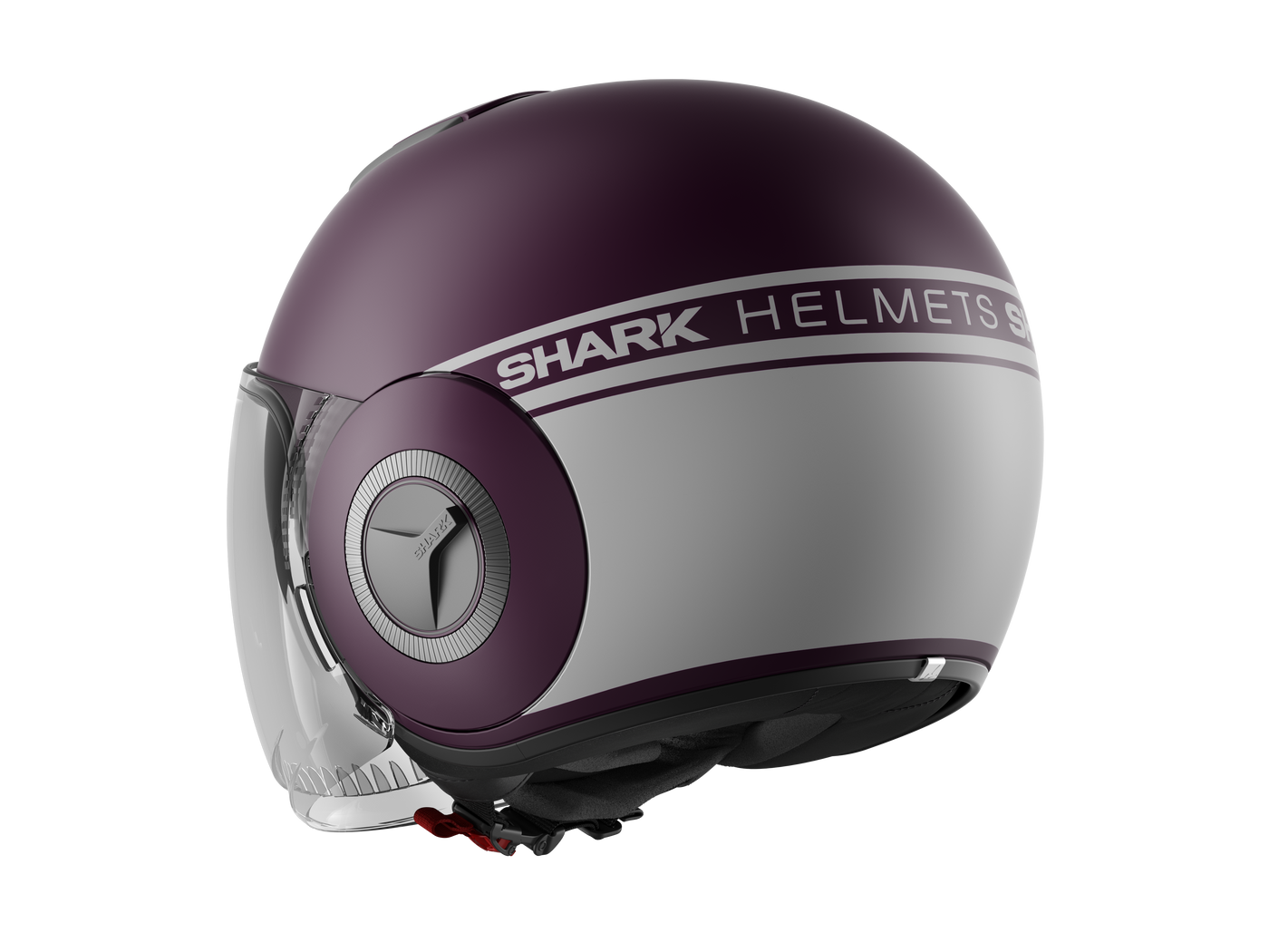 Shark Nano Street Neon Mat Silver Pearl Helmet (PSP)