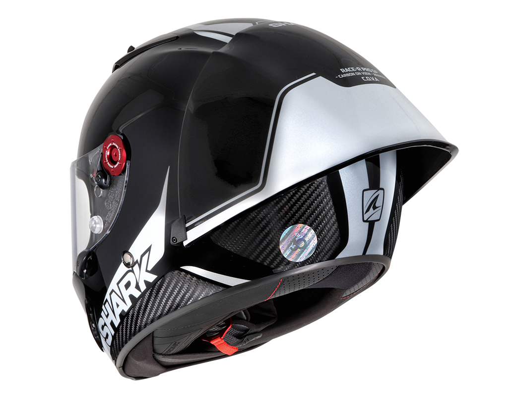 Shark Race-R Pro GP 30th Anniversary Limited Edition Black Carbon Pearl Helmet (KDP)