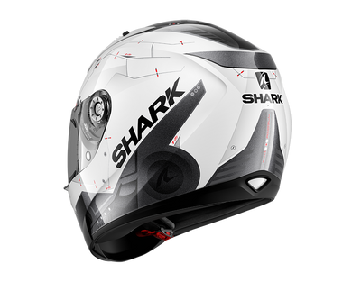 Shark Ridill Mecca White Black Red Helmet (WKR)