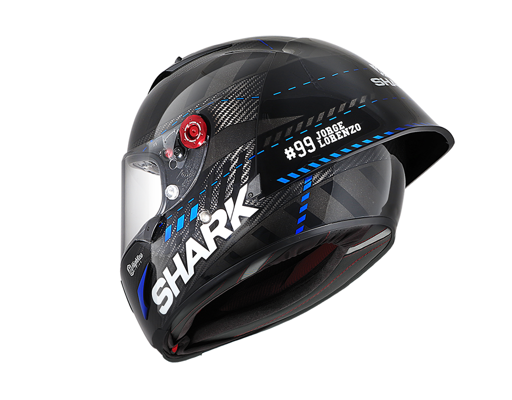 Shark Race-R Pro GP Lorenzo Winter Test 99 Carbon Anthracite Blue Helmet (DAB)