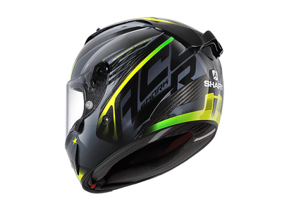 Shark Race-R Pro Carbon Anthracite Yellow Helmet (DAY)
