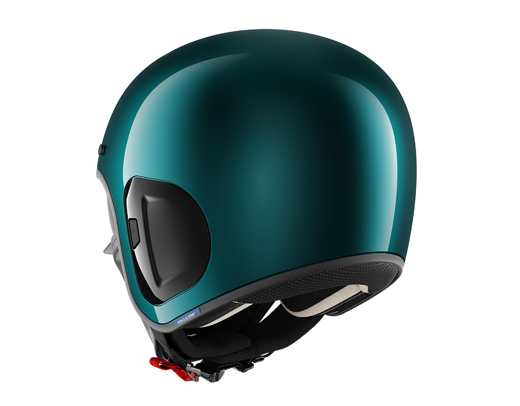 Shark S-Drak 2 Blank Green Metal Helmet (GGM)