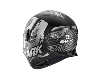 Shark Skwal 2.2 Noxxys Mat Black Anthrac Silver Helmet (KAS)