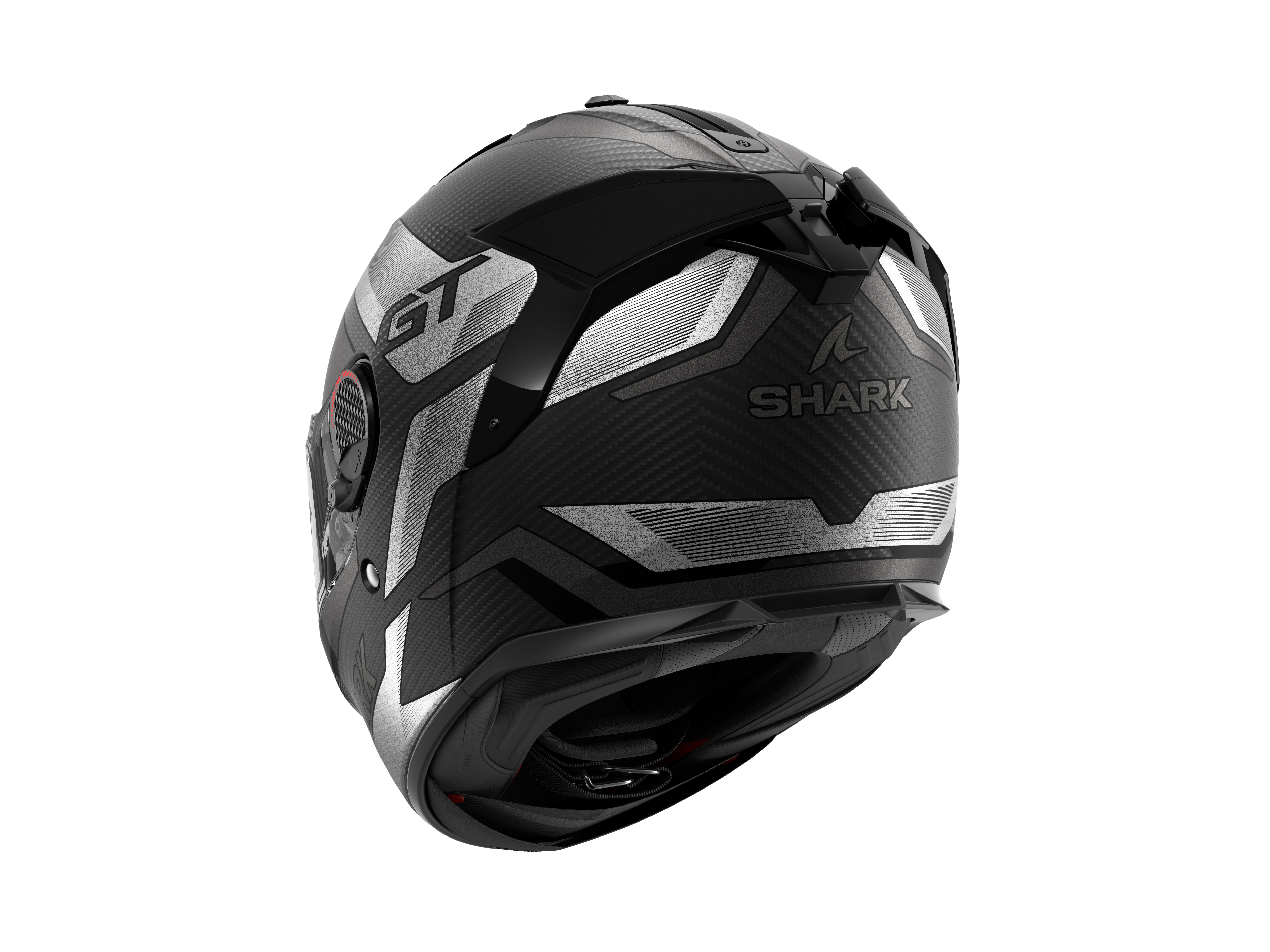 Shark Spartan GT Pro Carbon Ritmo Matt Black Grey Helmet (DSU)