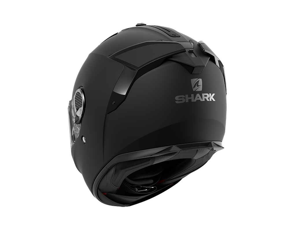 Shark Spartan GT Blank Mat Black Mat Helmet (KMA)