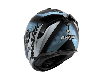 Shark Spartan GT Elgen Mat Black silver Helmet (KSS)