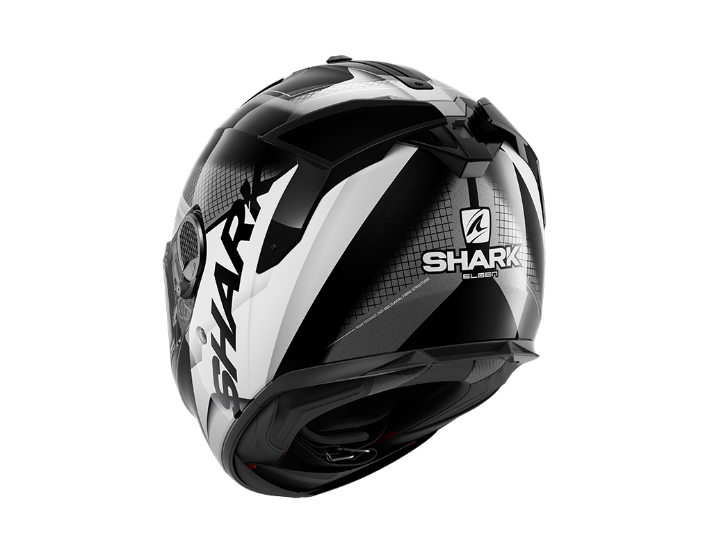 Shark Spartan GT Elgen Black Anthrac White Helmet (KAW)