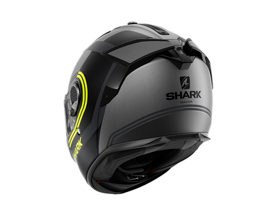 Shark Spartan GT Tracker Mat Anthracite Black Yellow Helmet (AKY)