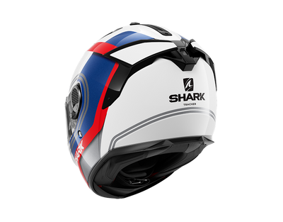 Shark Spartan GT Tracker White Blue Black Helmet (WBK)