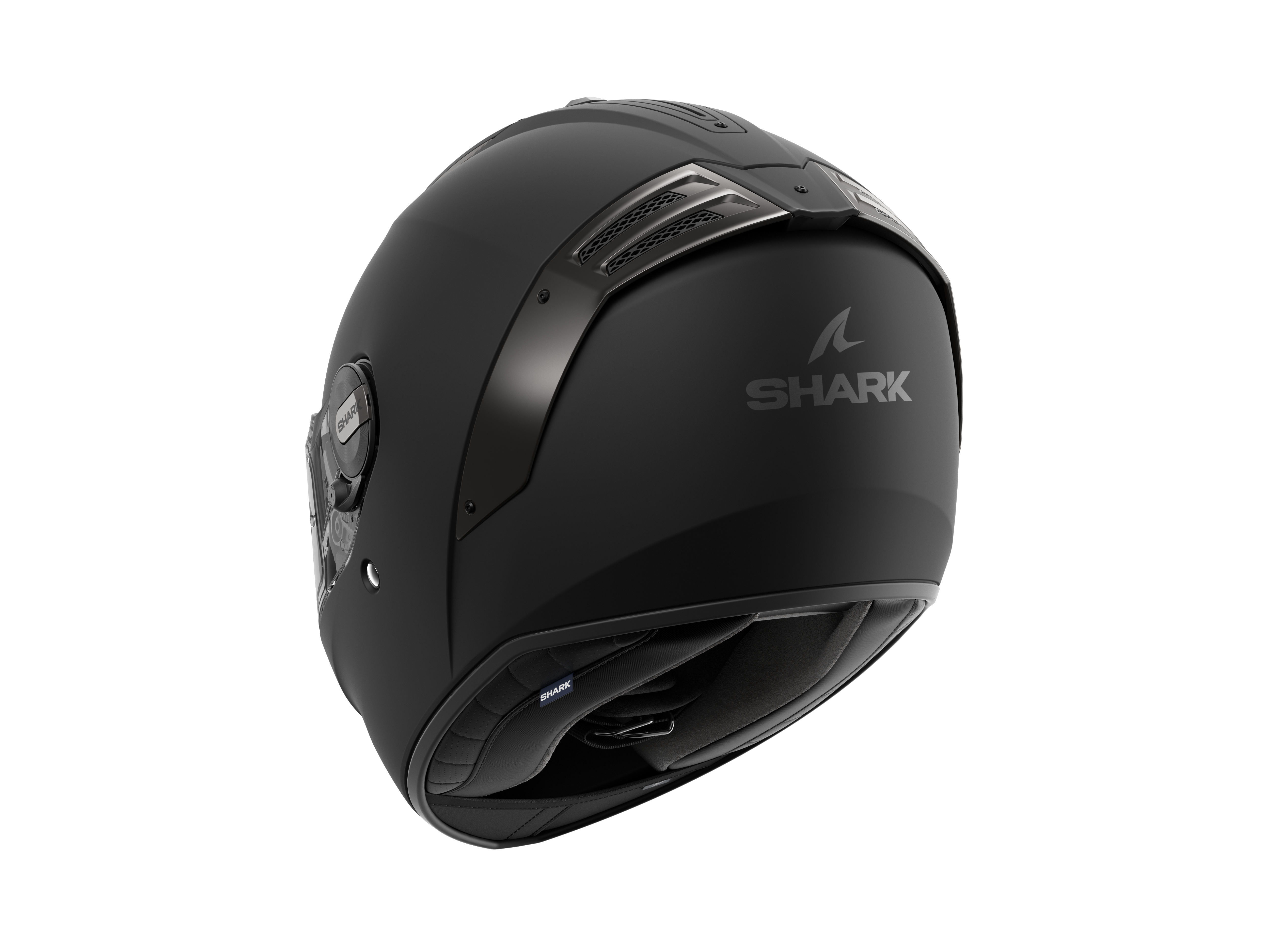 Shark Spartan RS Carbon Blank Mat Black Matt (KMA)