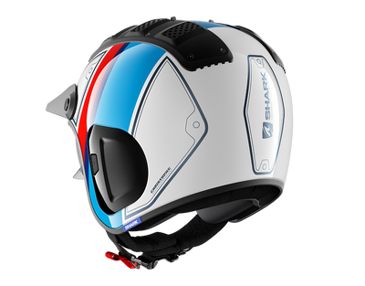 Shark X-Drak 2 Terrence White Blue Red Helmet (WBR)