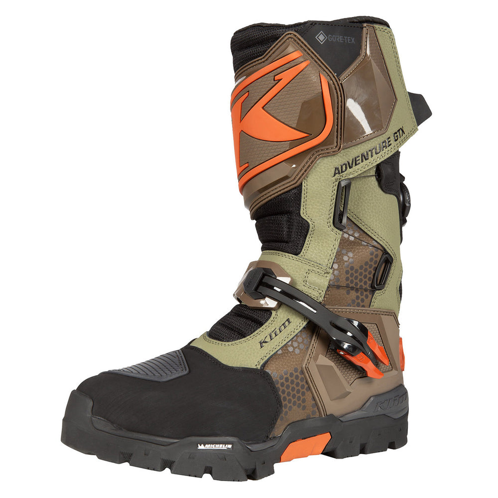 Klim Adventure GTX Boot Burnt Olive - Potter's Clay