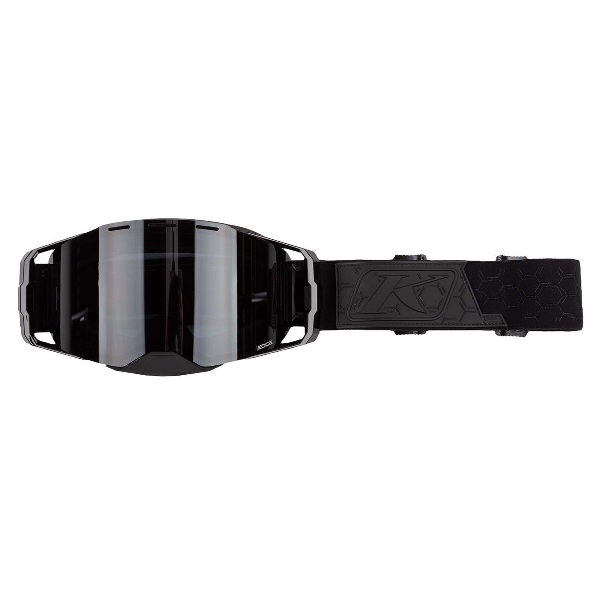 Klim Edge Off-Road Goggle Hex Stealth Black Dark Smoke Lens