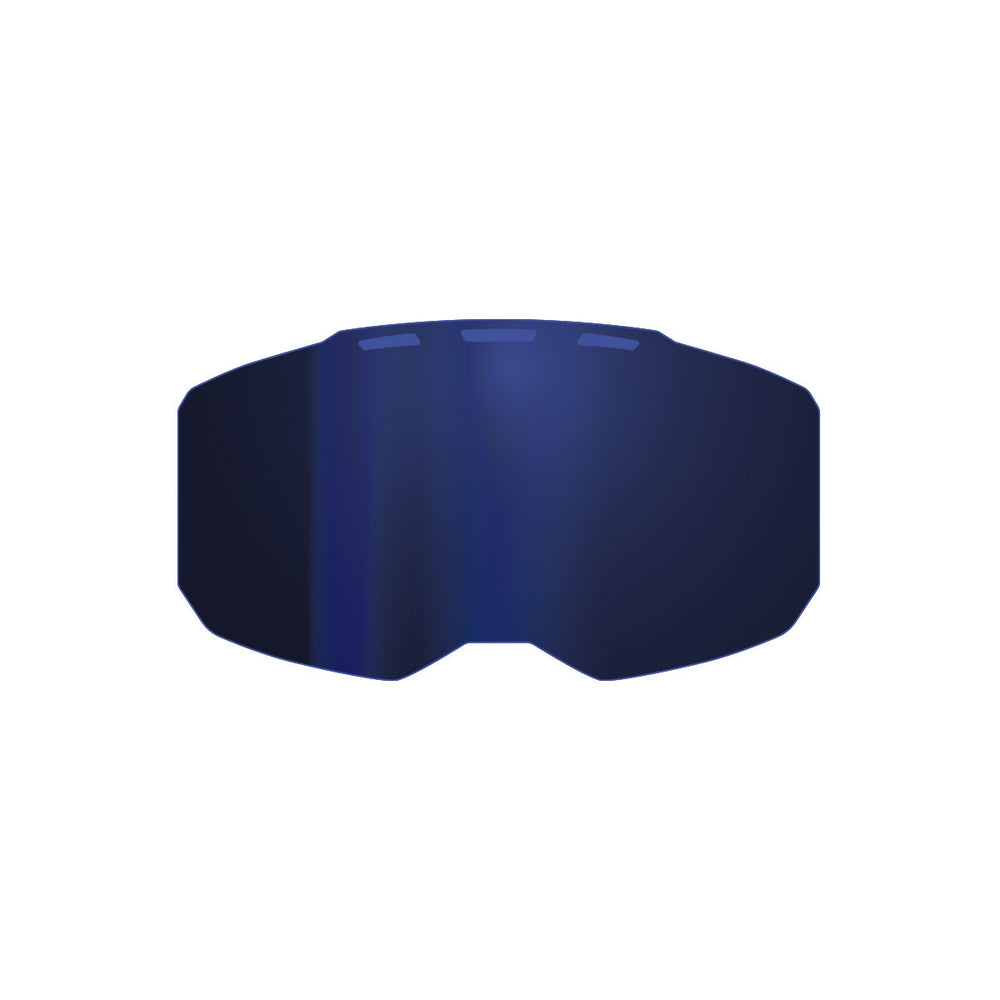 Klim Edge Lens Dark Smoke Blue Mirror