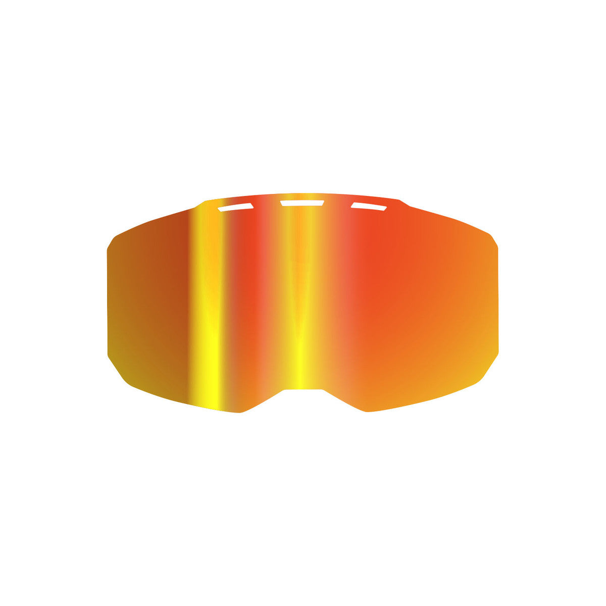 Klim Edge lens Smoke Red Mirror