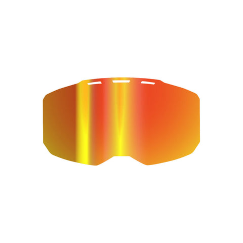 Klim Edge lens Smoke Red Mirror