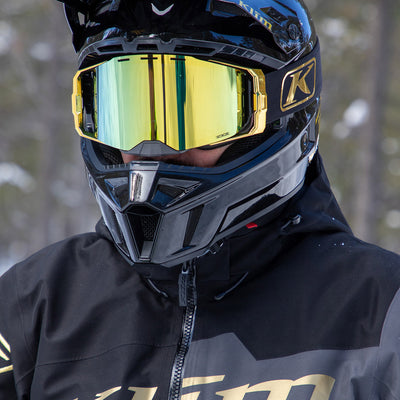 Klim Edge Goggle Focus Gold Gold Mirror