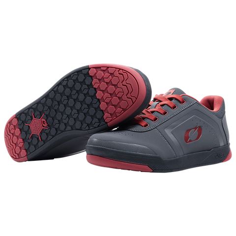 ONEAL PINNED FLAT Pedal Shoe V.22 Gray/Red