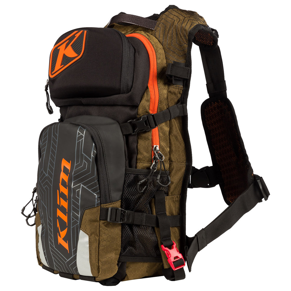 Klim Nac Pak with Shape Shift 3L Olive Hydrapak