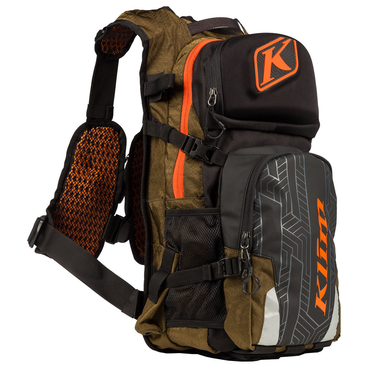 Klim Nac Pak with Shape Shift 3L Olive Hydrapak