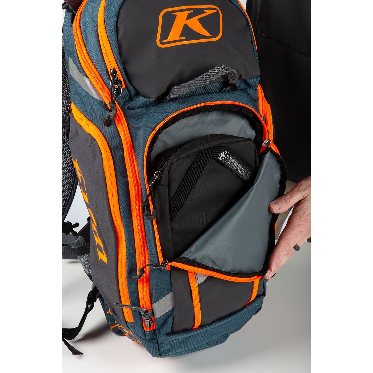 Klim Arsenal 30 Backpack Petrol - Strike Orange