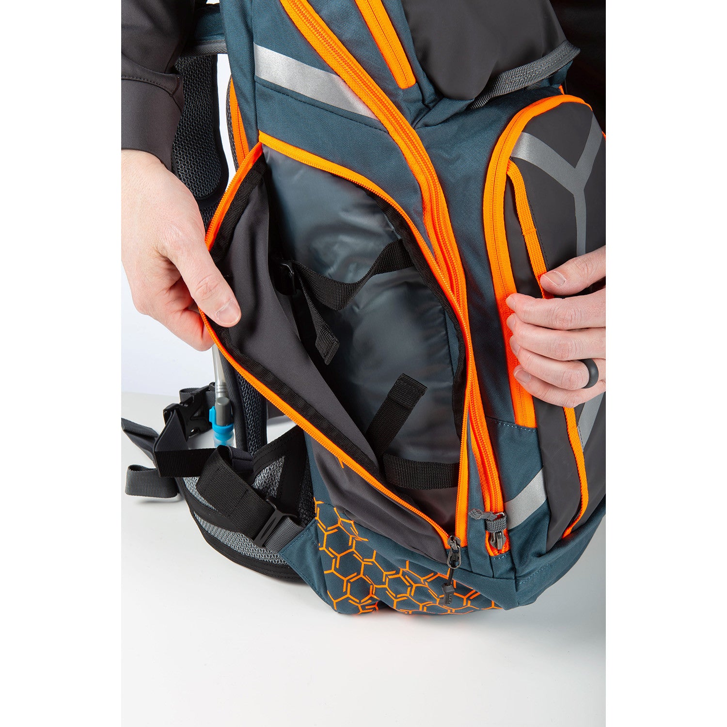 Klim Arsenal 30 Backpack Petrol - Strike Orange