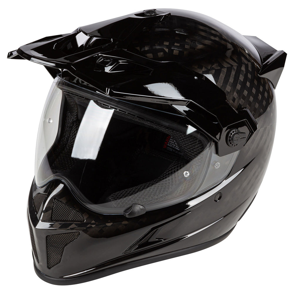 Klim Krios Karbon Adventure Gloss Karbon Black Helmet *PSB Approved*