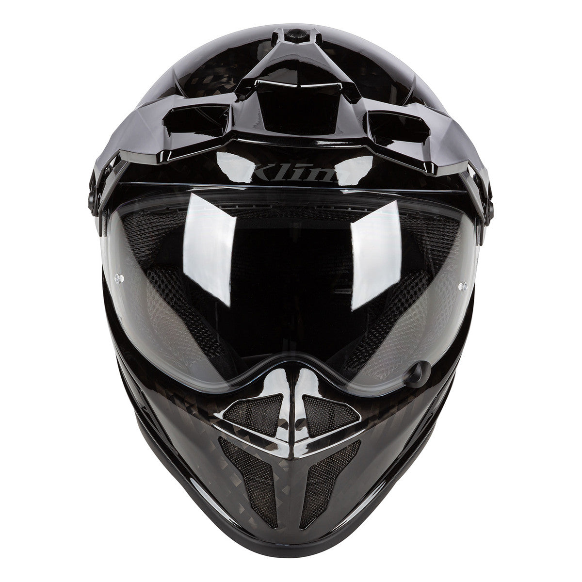 Klim Krios Karbon Adventure Gloss Karbon Black Helmet *PSB Approved*