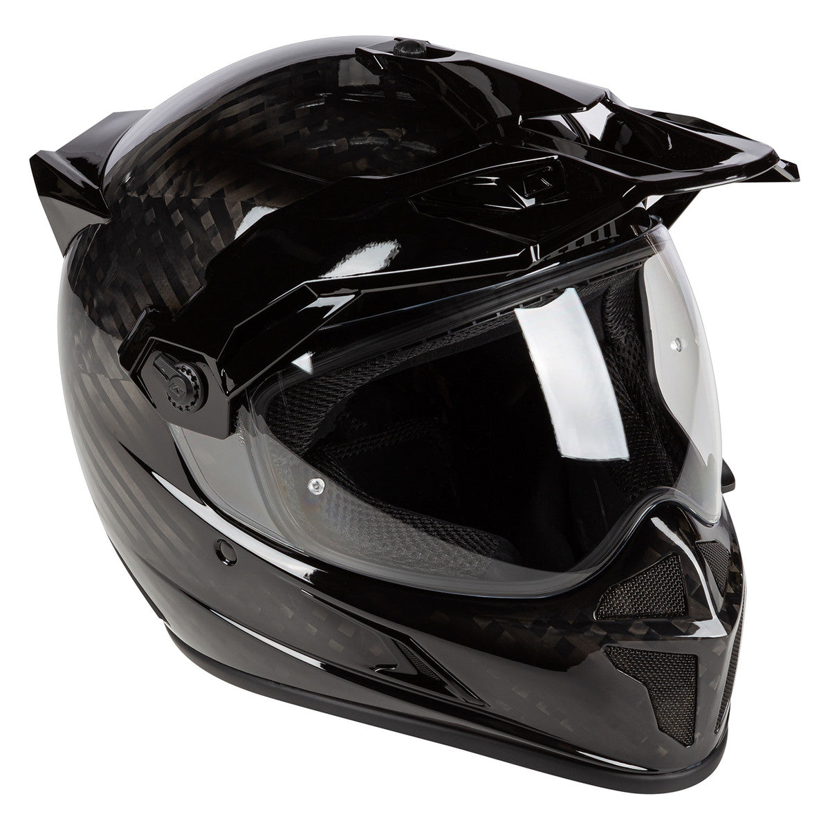Klim Krios Karbon Adventure Gloss Karbon Black Helmet *PSB Approved*